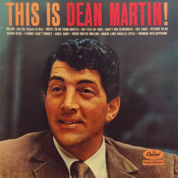 Dean Martin - This Is Dean Martin! - Capitol Records - T 1047 - LP, Album, Mono, RP 1717440970