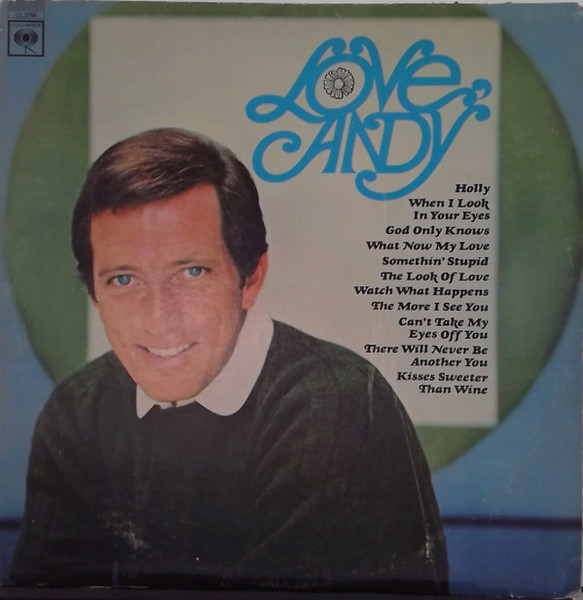 Andy Williams - Love, Andy (LP, Mono)