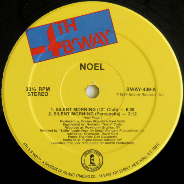 Noel - Silent Morning (12")