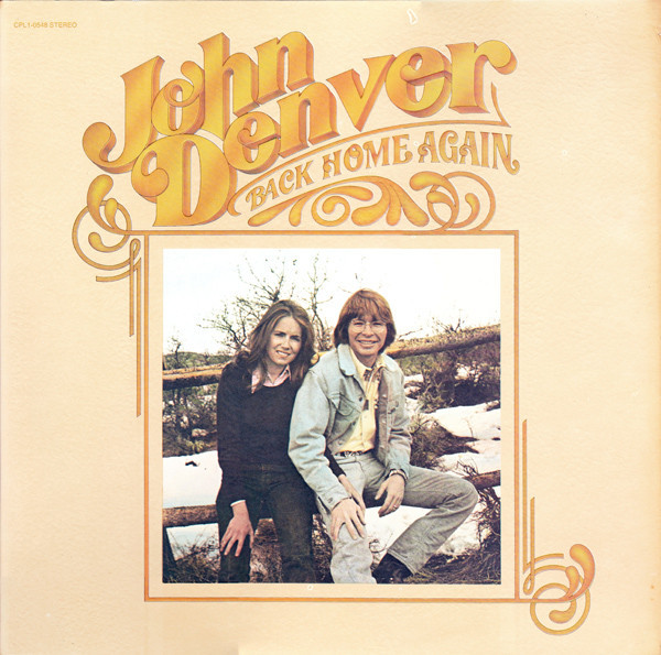John Denver - Back Home Again - RCA Victor - CPL1-0548 - LP, Album, RP, Tan 1722358864