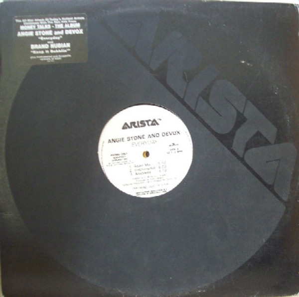 Angie Stone And Devox / Brand Nubian - Everyday / Keep It Bubblin' - Arista - ADP-3421 - 12", Promo 1724090296