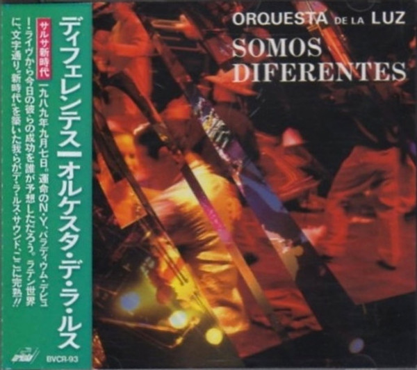 Orquesta De La Luz - Somos Diferentes     - Ariola, Ariola - BVCR-93, 74321-10674-2 - CD, Album 1720375060
