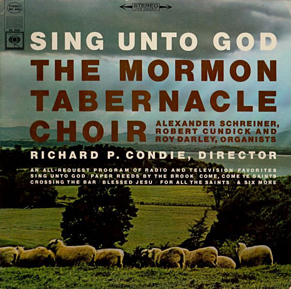 Mormon Tabernacle Choir - Sing Unto God - Columbia Masterworks - MS 6908 - LP, Album 1702947199