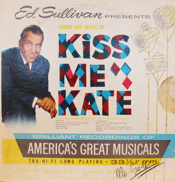 Ed Sullivan - Ed Sullivan Presents Songs And Music Of "Kiss Me Kate" - RCA, National Academy Record Club - ES2, ES 2 - LP, Mono 1720398124