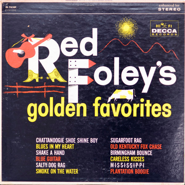 Red Foley - Red Foley's Golden Favorites (LP, Album, Comp, RP)
