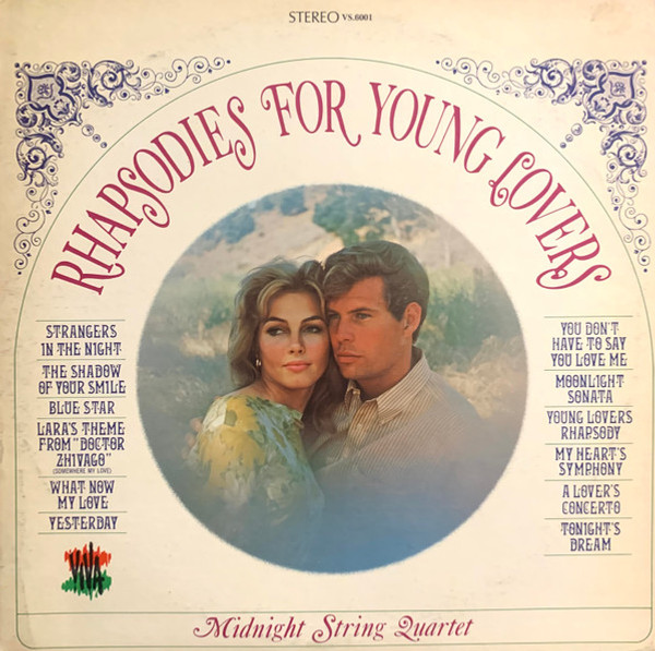Midnight String Quartet - Rhapsodies For Young Lovers - Viva (3) - VS.6001 - LP, Album 1732881847