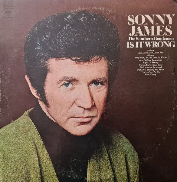 Sonny James - Is It Wrong - Columbia - KC 32805 - LP 1732899322