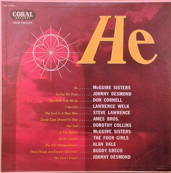 Various - He - Coral - CRL 57033 - LP, Comp 1737118822