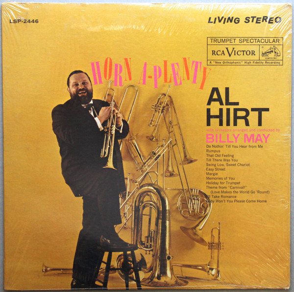 Al Hirt With Billy May And His Orchestra Arranged And Conducted By Billy May - Horn A-Plenty - RCA Victor - LSP-2446 - LP, Album, Ind 1740951532