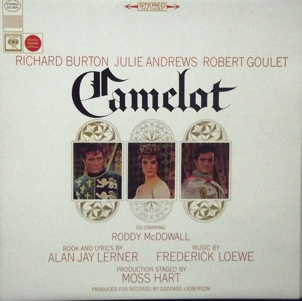 Richard Burton (2), Julie Andrews - Al Lerner, Frederick Loewe - Camelot - Columbia Masterworks - OS 2031 - LP, Album 1744255672