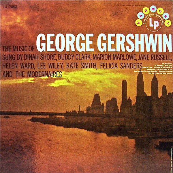 Various - The Music Of George Gershwin - Harmony (4) - HL 7050 - LP, Comp, Mono 1745286745