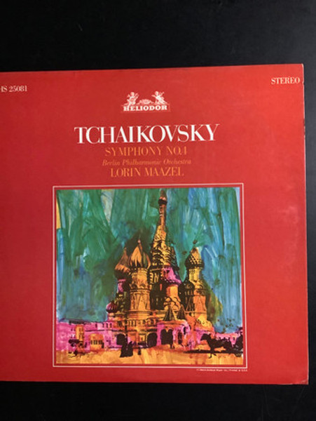 Pyotr Ilyich Tchaikovsky, Lorin Maazel - Tchaikovsky Symphony No. 4 (LP)