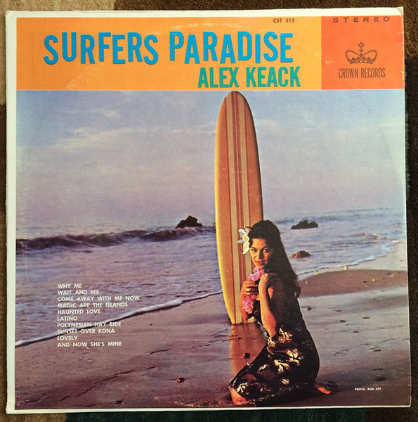 Alex Keack - Surfers Paradise - Crown Records (2) - CST 315 - LP 1745486893