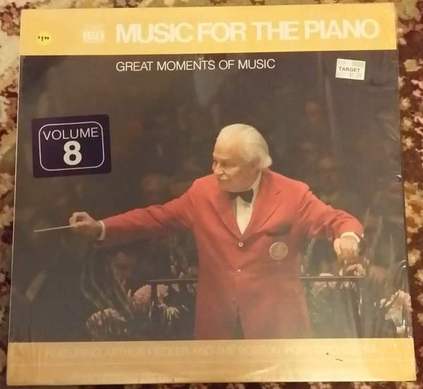 Arthur Fiedler, The Boston Pops Orchestra - Music For The Piano, Great Moments Of Music, Volume 8 - Time Life Records - STLS-7008 - LP, Comp 1753861330