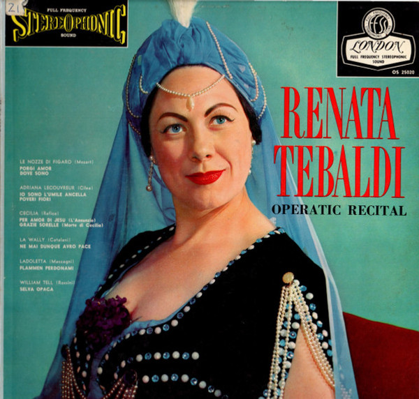 Renata Tebaldi - Operatic Recital - London Records - OS25020 - LP 1755105565