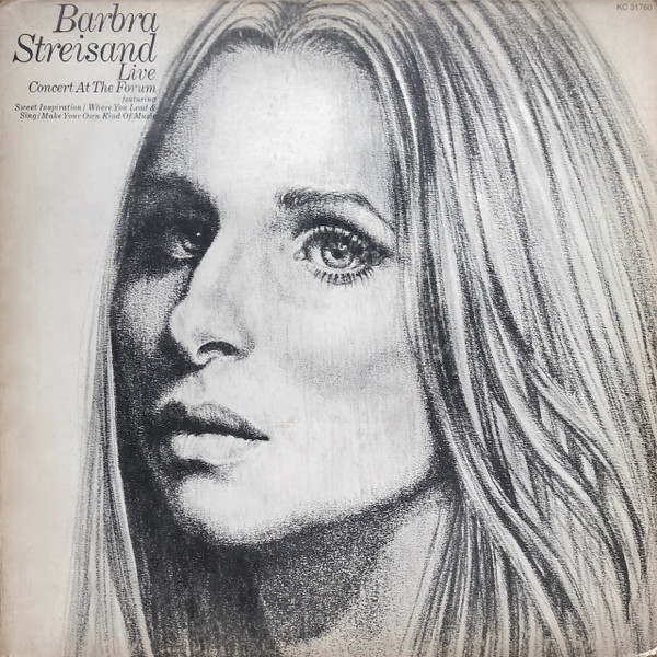 Barbra Streisand - Live Concert At The Forum - Columbia - KC 31760 - LP, Album, Gat 1755923299