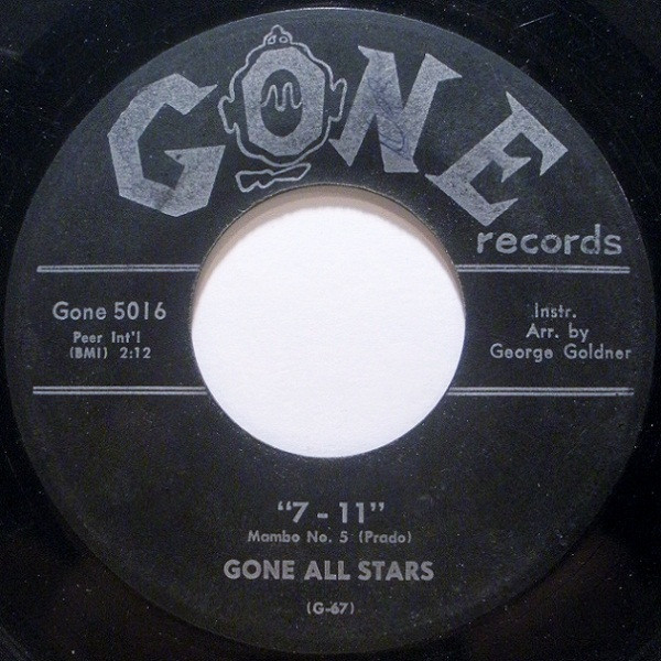 Gone All Stars - 7 - 11 / Down Yonder Rock - Gone Records - Gone 5016 - 7" 1761786853