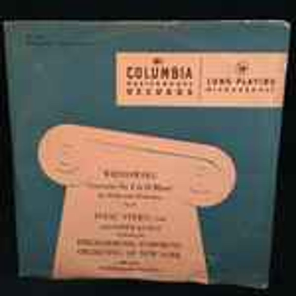 Wieniawski*, Isaac Stern, Efrem Kurtz, Philharmonic-Symphony Orchestra of New York* - Concerto No. 2 In D Minor For Violin And Orchestra, Op. 22 (10", Album)