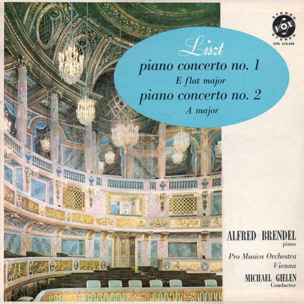 Franz Liszt : Alfred Brendel, Vienna Pro Musica Orchestra, Michael Gielen - Piano Concertos Nos. 1 & 2 - VOX (6) - STPL 510.420 - LP, but 1770282124