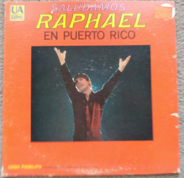 Raphael (2) - Saludamos: Raphael En Puerto Rico  (LP, Comp)