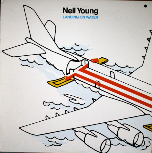 Neil Young - Landing On Water - Geffen Records - GHS 24109 - LP, Album, Spe 1773171061