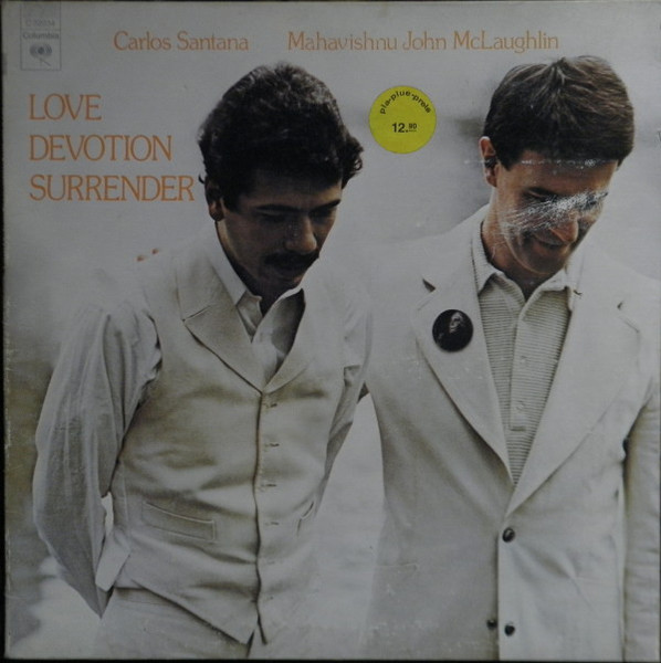 Carlos Santana & John McLaughlin - Love Devotion Surrender - Columbia, Columbia - C 32034, KC 32034 - LP, Album, Gat 1776690949