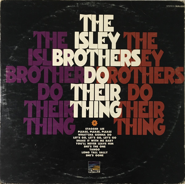The Isley Brothers - The Isley Brothers Do Their Thing - Sunset Records - SUS-5257 - LP, Album, RE 1778001562
