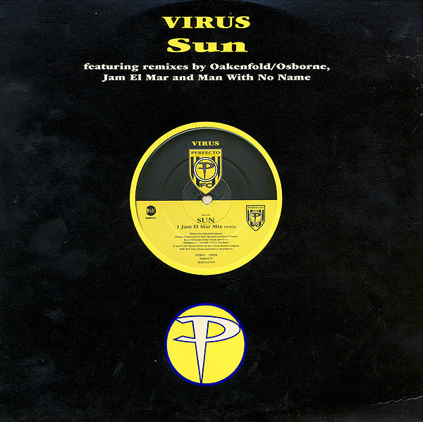 Virus - Sun - Perfecto, EastWest - PERF107T, 0630-11274-0 - 12" 1799307094