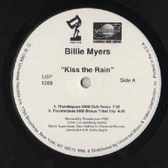 Billie Myers - Kiss The Rain (12")
