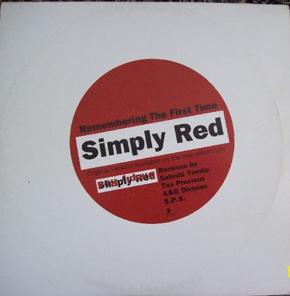 Simply Red - Remembering The First Time (2x12", Promo)