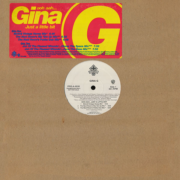 Gina G - Ooh Aah... Just A Little Bit - Eternal - PRO-A-8530 - 12", Promo 1794917260