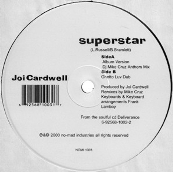 Joi Cardwell - Superstar (2x12")