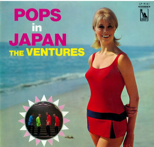 The Ventures - Pops In Japan - Liberty - LP-8161 - LP, Album, Red 1783112641