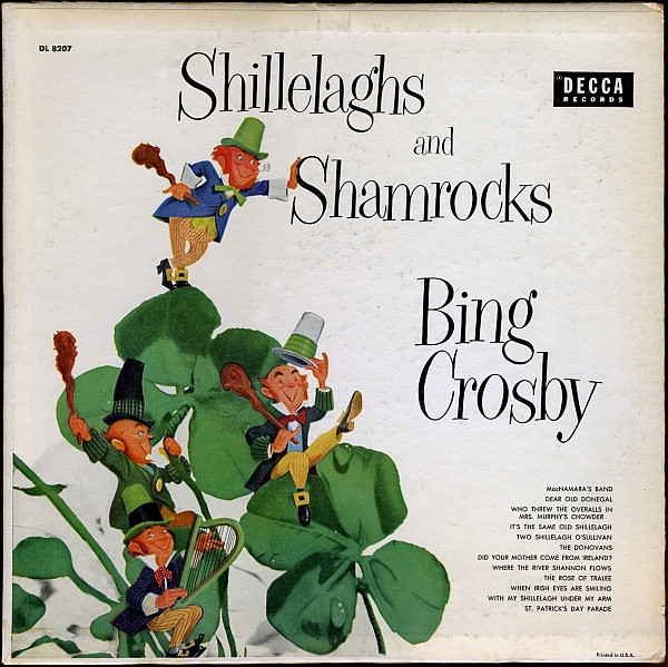 Bing Crosby - Shillelaghs And Shamrocks - Decca - DL 8207 - LP, Comp, Mono 1784715175