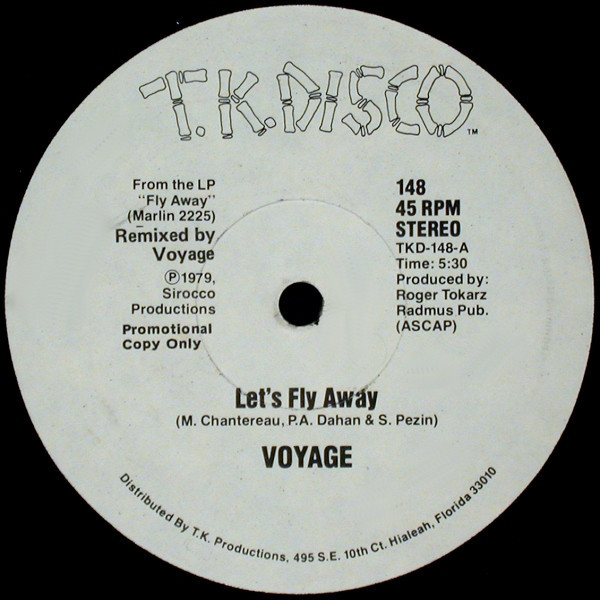 Voyage - Let's Fly Away / Gone With The Music (12", Promo)