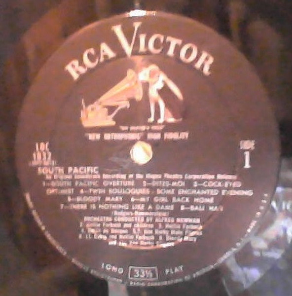 Rodgers & Hammerstein - South Pacific - RCA Victor - LOC-1032 - LP, Album, Mono 1784124913