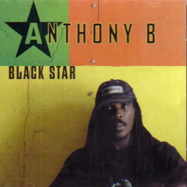 Anthony B - Black Star - Greensleeves Records - GREL283 - LP, Album 1820658736