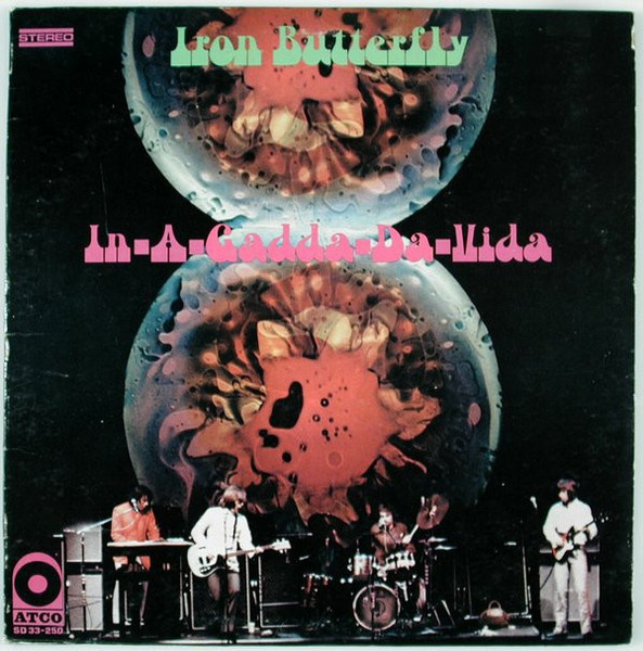 Iron Butterfly - In-A-Gadda-Da-Vida (LP, Album)