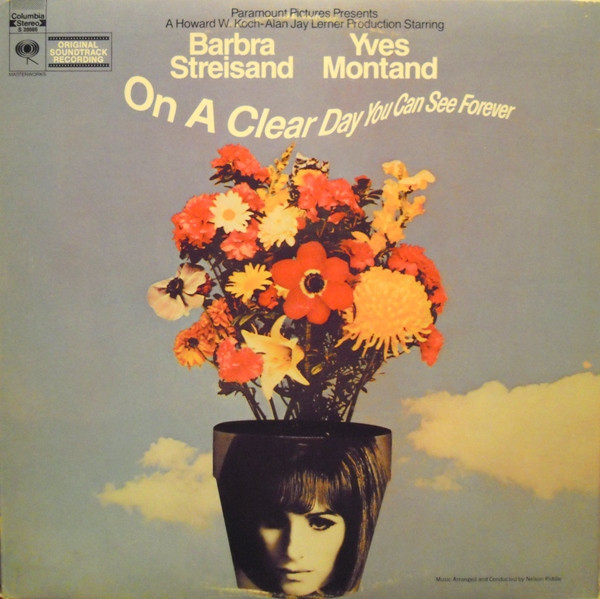 Barbra Streisand, Yves Montand - On A Clear Day You Can See Forever (LP, Album, Pit)