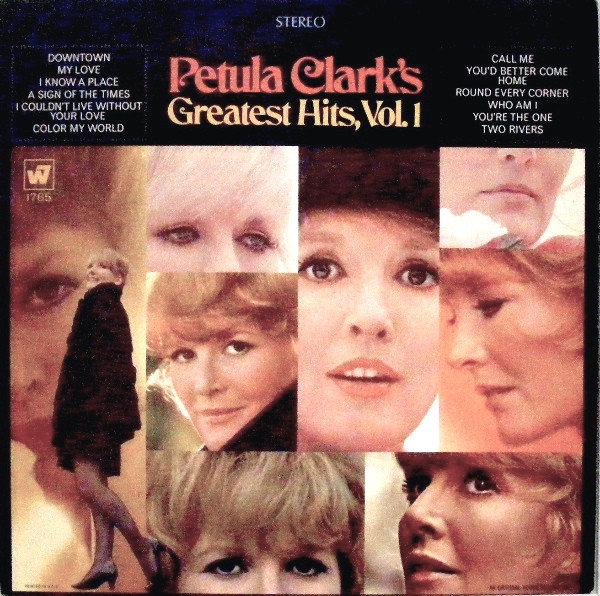 Petula Clark - Petula Clark's Greatest Hits, Vol. 1 - Warner Bros. - Seven Arts Records - WS 1765 - LP, Comp, San 1830955486