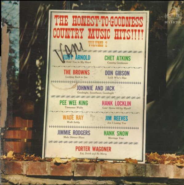 Various - The Honest-To-Goodness Country Music Hits, Vol II - RCA Victor - LPM 2633 - LP, Comp 1836658714