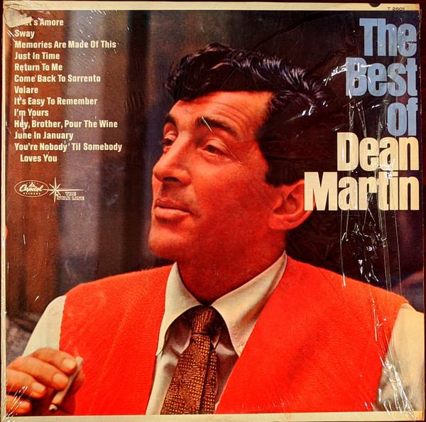 Dean Martin - The Best Of Dean Martin - Capitol Records, Capitol Records - T 2601, T-2601 - LP, Comp, Mono, Scr 1836828469
