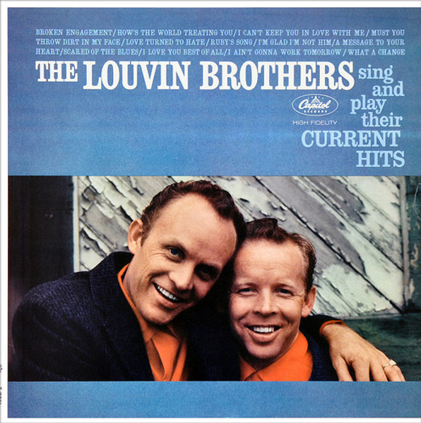 The Louvin Brothers - Sing And Play Their Current Hits - Capitol Records - T 2091 - LP 1836864316