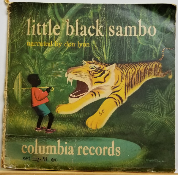 Don Lyon - Little Black Sambo - Columbia - MJ 28 - 2xShellac, 10", Album 1871389891