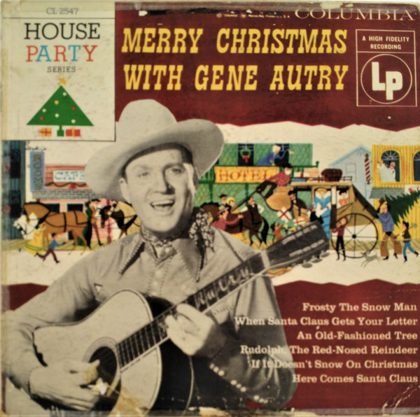 Gene Autry - Merry Christmas with Gene Autry (10", Comp)
