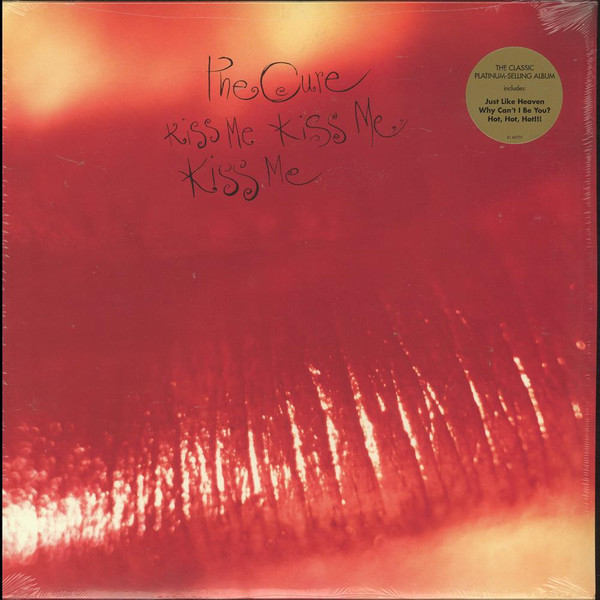 The Cure - Kiss Me Kiss Me Kiss Me - Fiction Records, Rhino Records (2), Elektra - R1-60737 - 2xLP, Album, RE, 180 1902207092