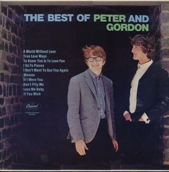 Peter & Gordon - The Best Of Peter And Gordon - Capitol Records - SM-2549 - LP, Comp, RE, Abr 1877796199
