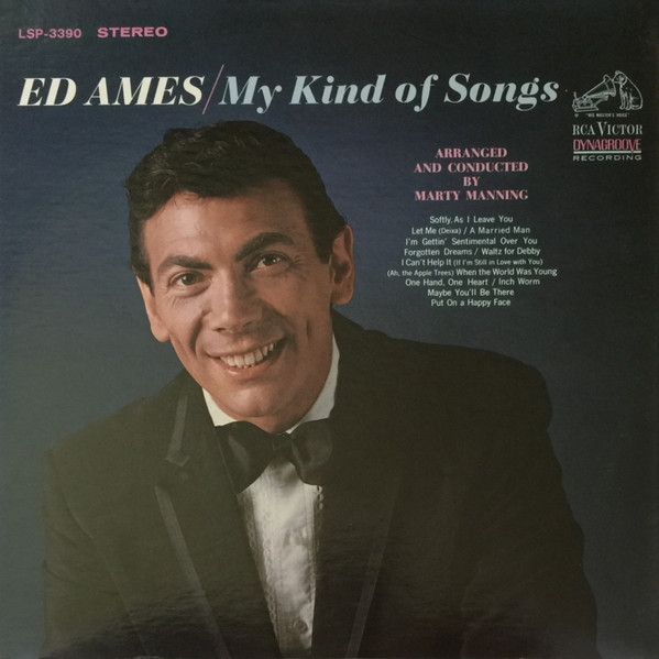 Ed Ames - My Kind Of Songs - RCA Victor - LSP-3390 - LP, Album 1891199345