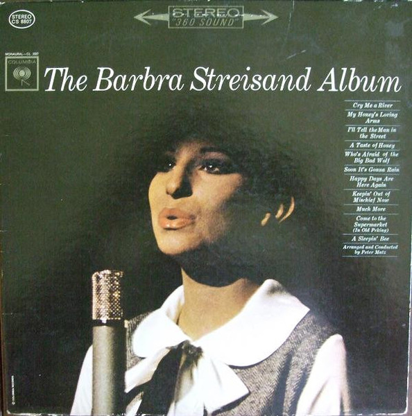 Barbra Streisand - The Barbra Streisand Album - Columbia - CS 8807 - LP, Album, Ter 1883557033