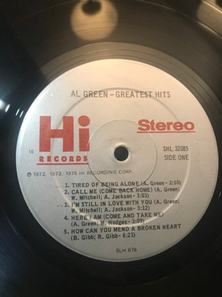 Al Green - Greatest Hits (LP, Comp)